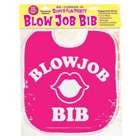 Blow Job Bib-Pink