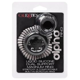 Alpha Liquid Silicone Dual Magnum Ring