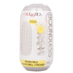 Boundless Reversible Squishy Ball Stroker-Yellow