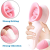 Rose Stimulator Health Personal Wand Massager; Cordless Waterproof Massaging Wand for Body Muscle;  Small Massager with Powerful Multi Speed Vibration
